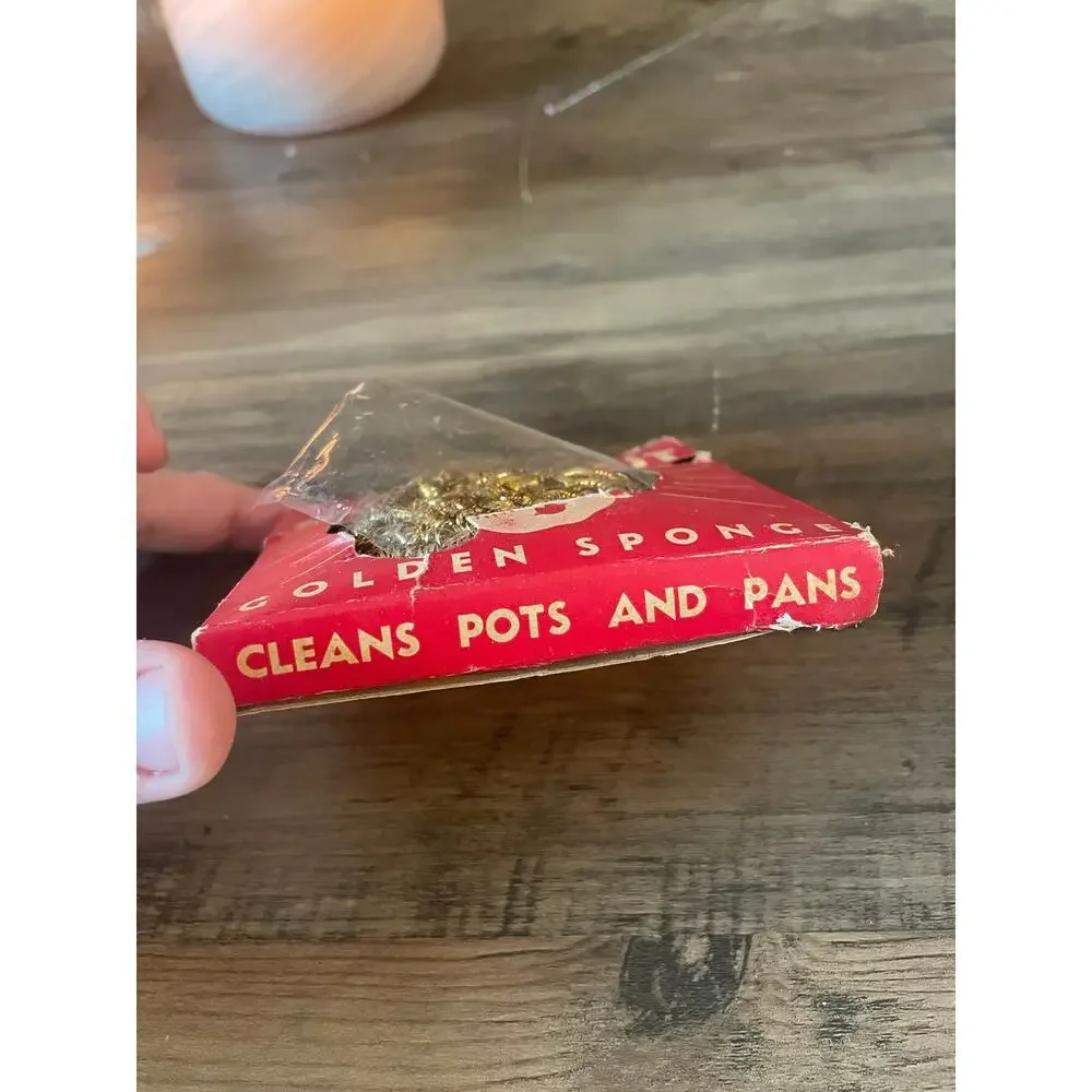 6/$25 Vintage in Box Golden Dolly Duzit Sponge